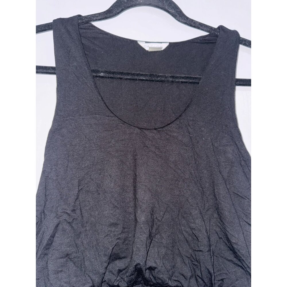 Caslon Womens Black Maxi Dress S Stretchy Rayon Blend Sleeveless Relaxed Fit - Picture 7 of 13